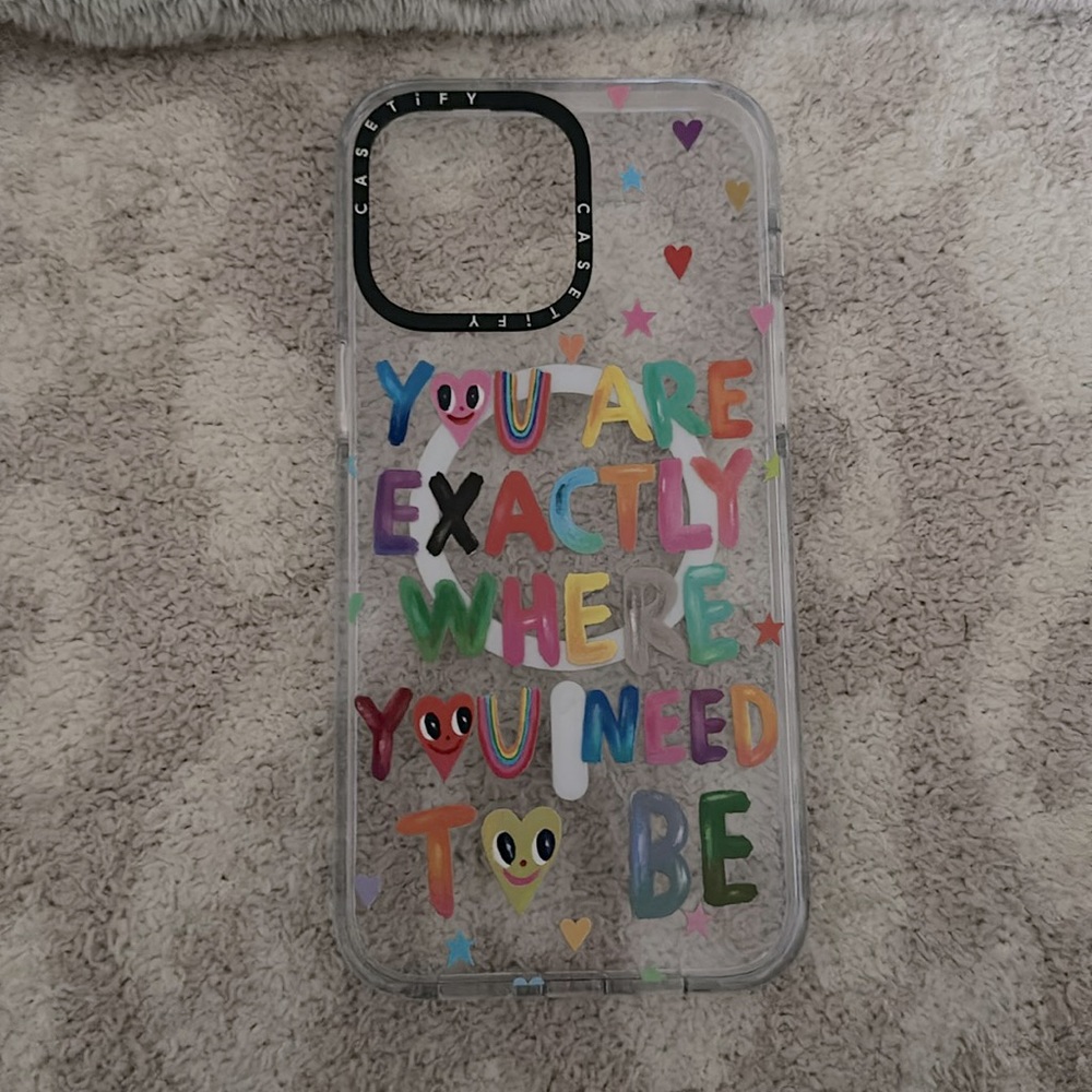 Magsafe Casetify iPhone 14 pro max case! you are exactly where you need to be